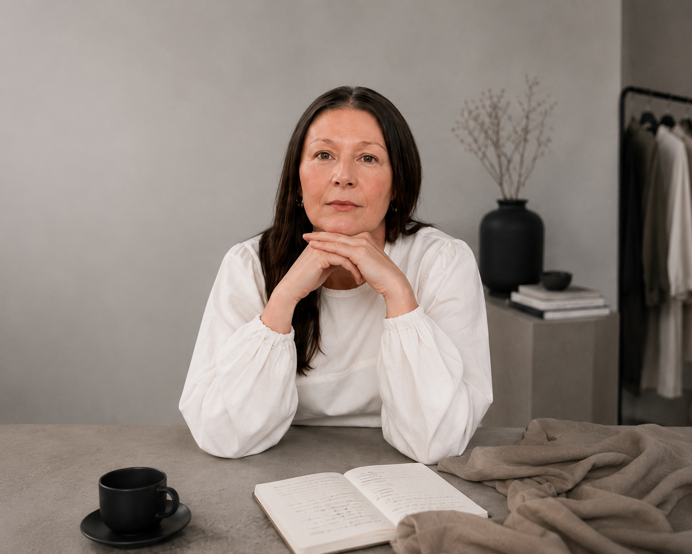 VOUS Founder Renee Verdon in her studio