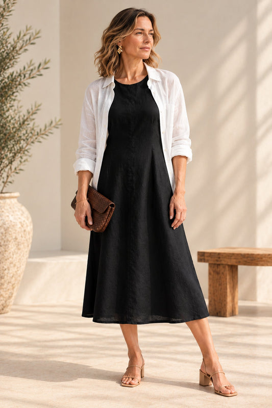 Alice Tie Back Dress — Made in Sydney. Worn Everywhere. - VOUS Contemporary Clothing