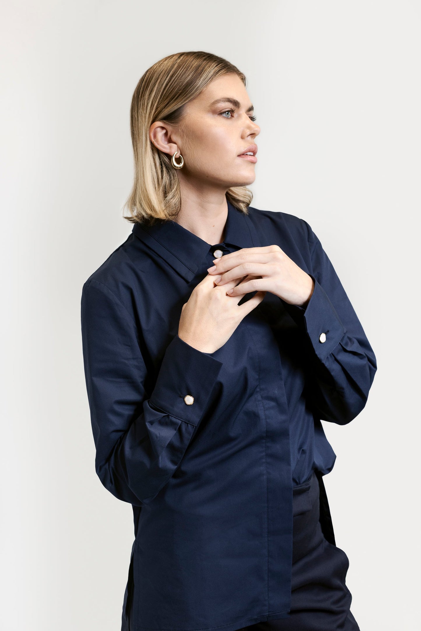 Bronnie Tailored Shirt - VOUS Contemporary Clothing