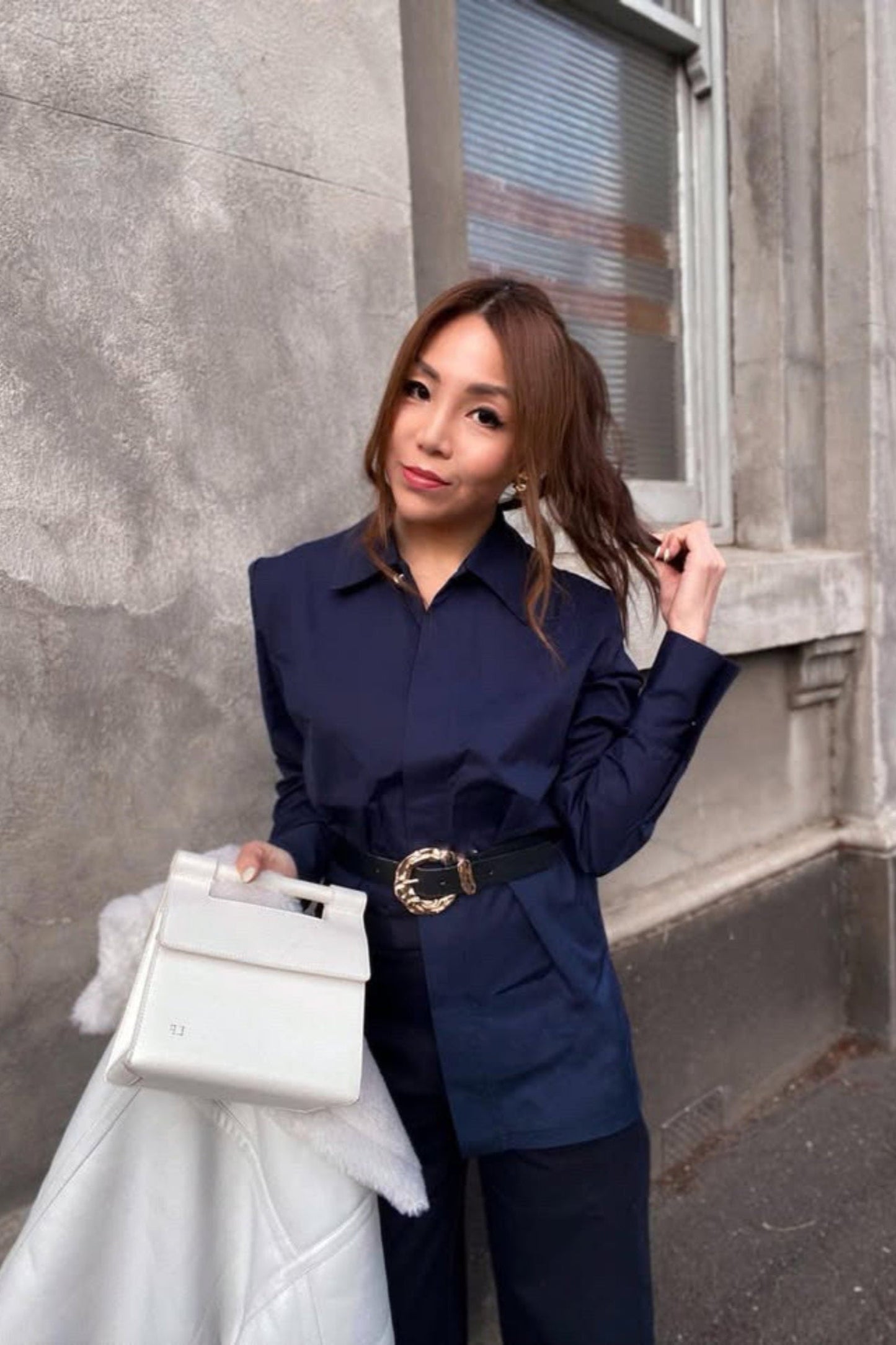 Bronnie Tailored Shirt - Polished, Empowering & Australian - Made - VOUS Contemporary Clothing