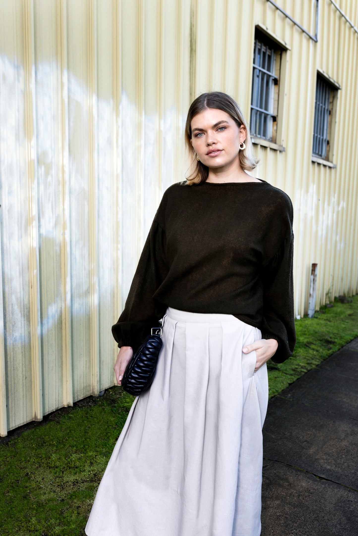 Mossy Wool Jumper - VOUS Contemporary Clothing