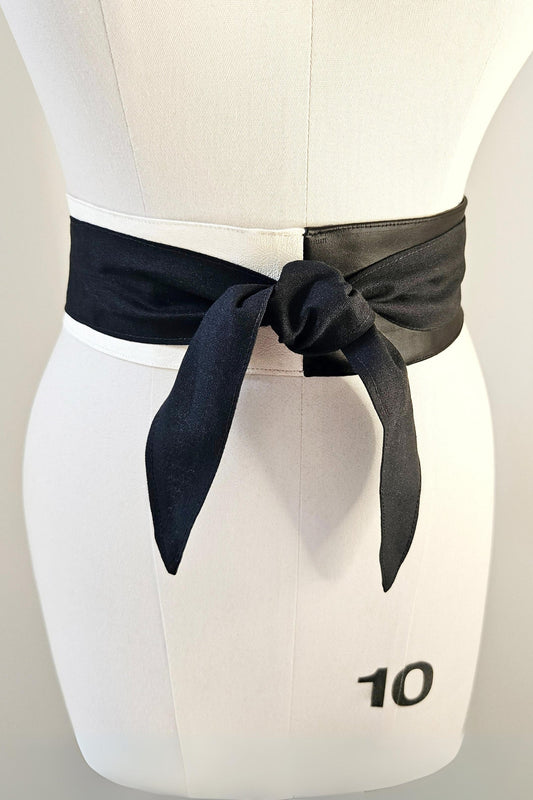 Mothers Day Gift Box with Leather Obi Style Belt - VOUS Contemporary Clothing