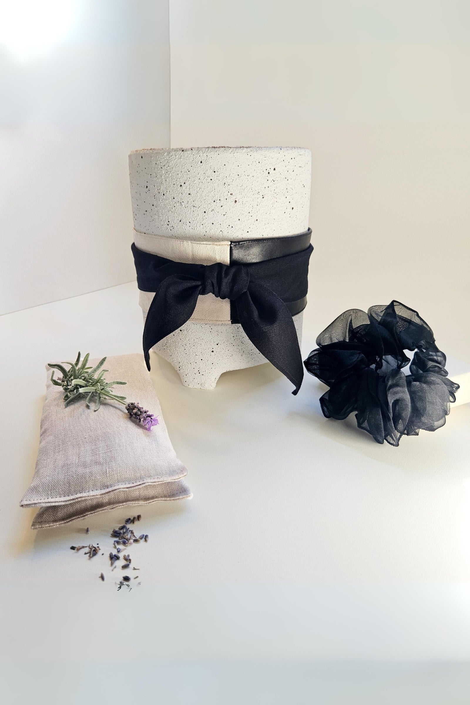 VOUS Gift Box with Linen Obi Style Belt - VOUS Contemporary Clothing