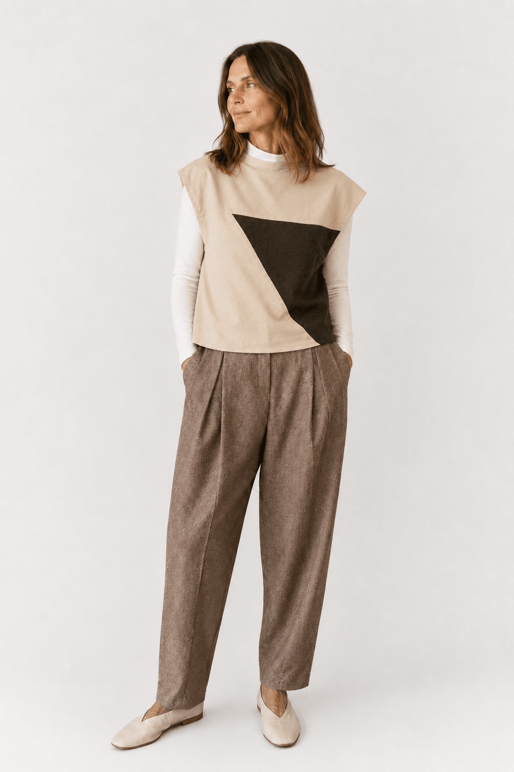 Peta Funnel Neck Top- The one you stop second-guessing - VOUS Contemporary Clothing