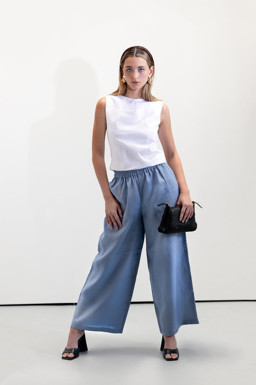 Firmament Wide Leg Trouser - VOUS Contemporary Clothing