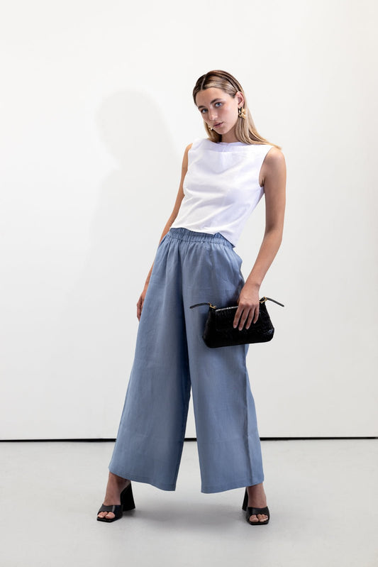 Firmament Wide Leg Trouser - VOUS Contemporary Clothing