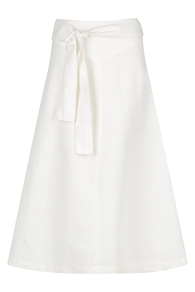 Zephyr Wrap Midi Skirt - VOUS Contemporary Clothing