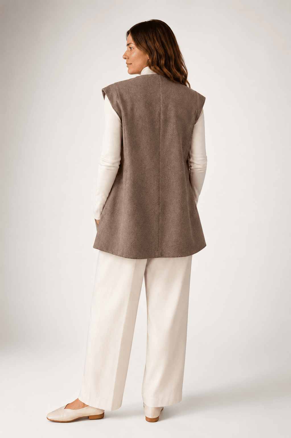 Lorna Tailored Wool Vest-Worn for years to come - VOUS Contemporary Clothing