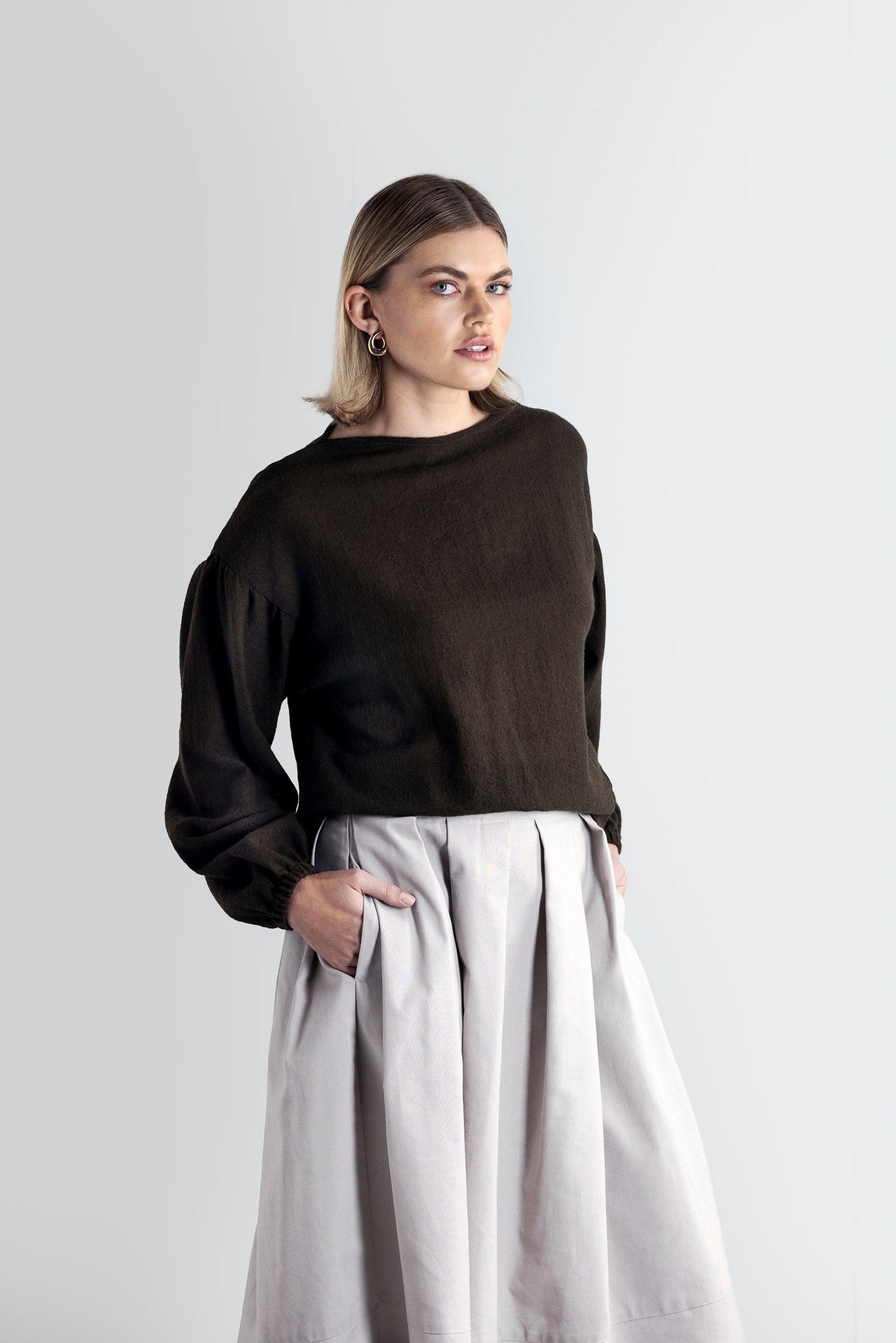 Mossy Wool Jumper - VOUS Contemporary Clothing
