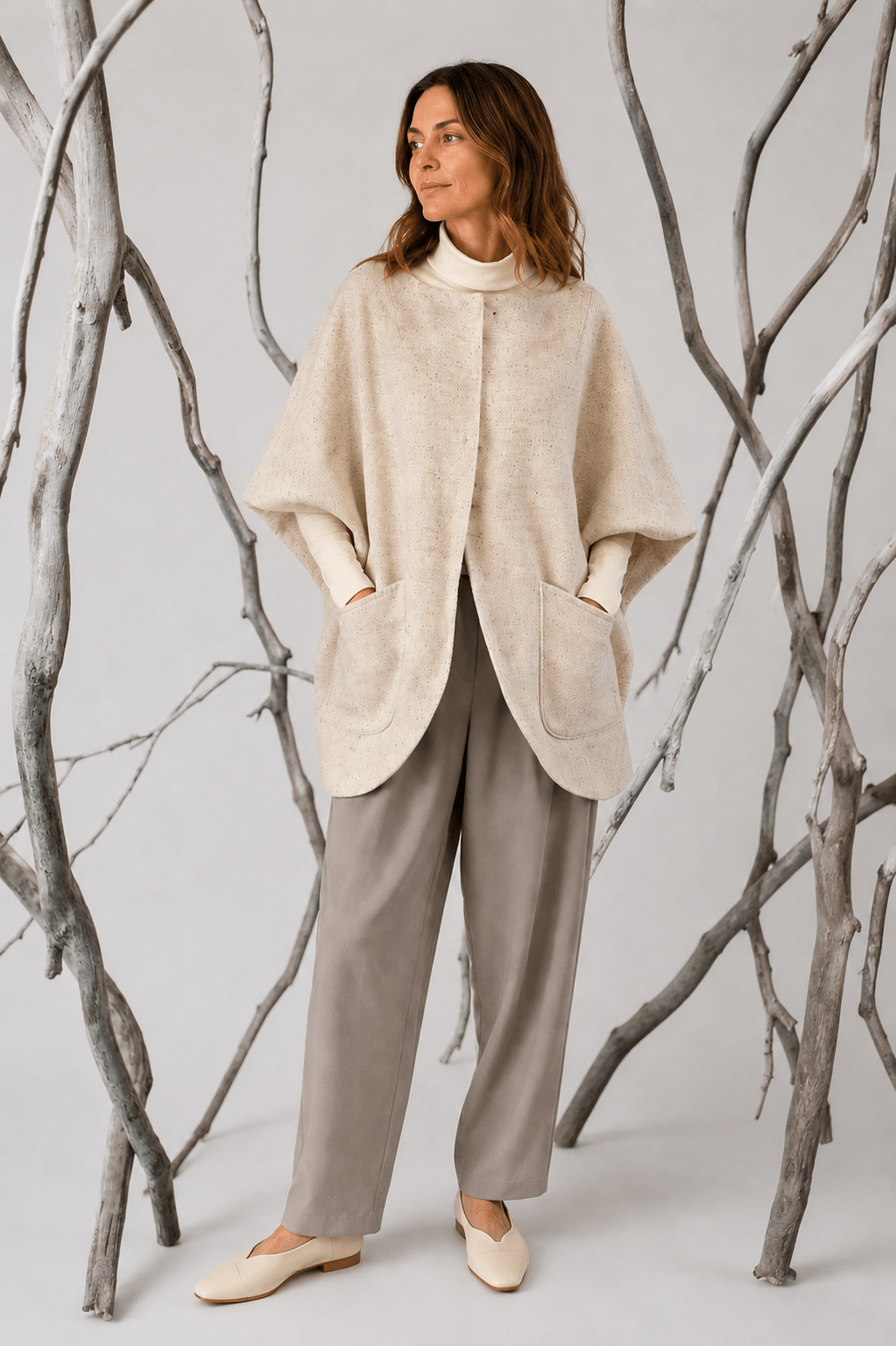 Peta Cocoon Wool Jacket - VOUS Contemporary Clothing