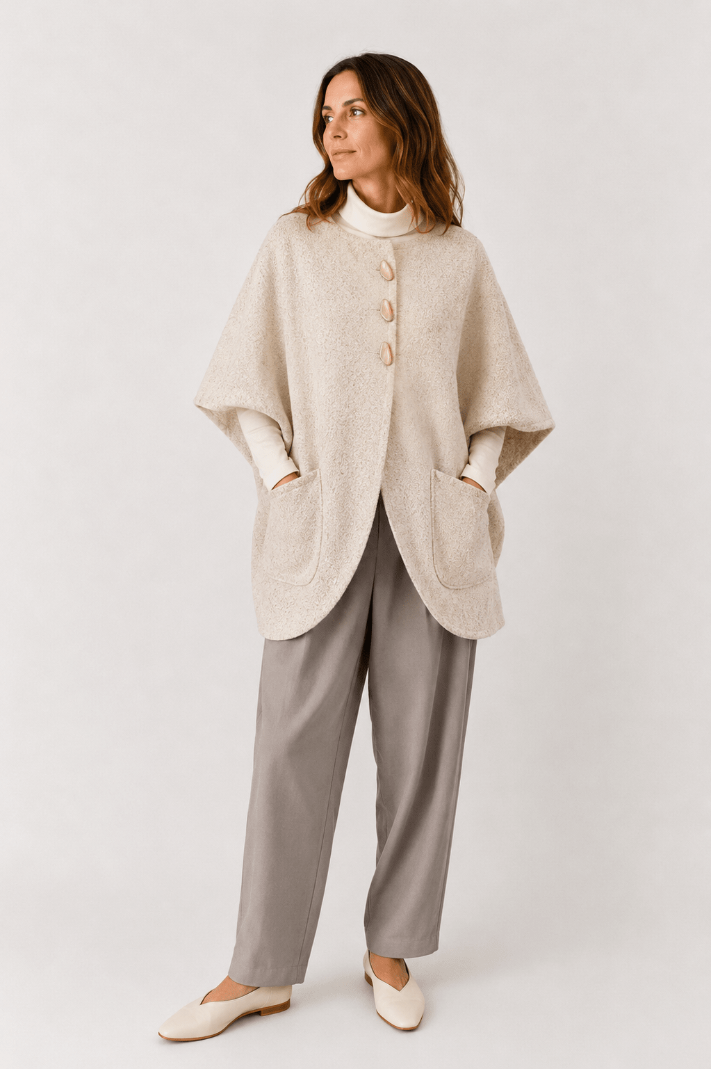 Peta Cocoon Wool Jacket - VOUS Contemporary Clothing
