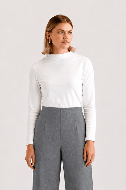 Peta Funnel Neck Top- The one you stop second-guessing - VOUS Contemporary Clothing