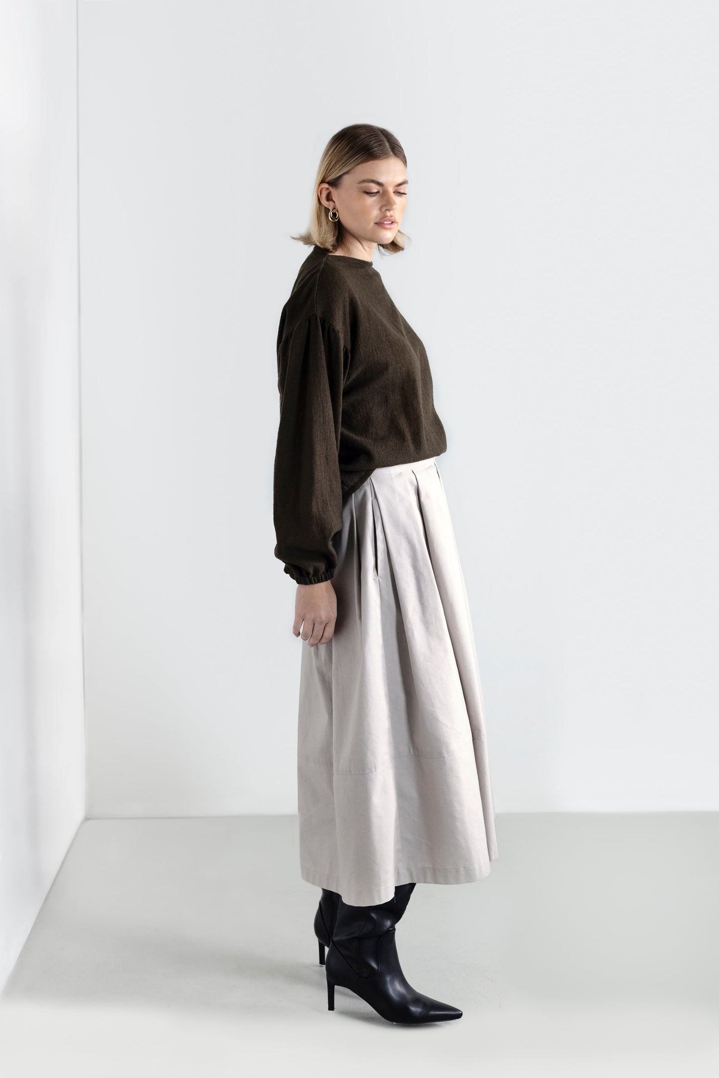 Roxanna Linen Maxi Skirt - VOUS Contemporary Clothing