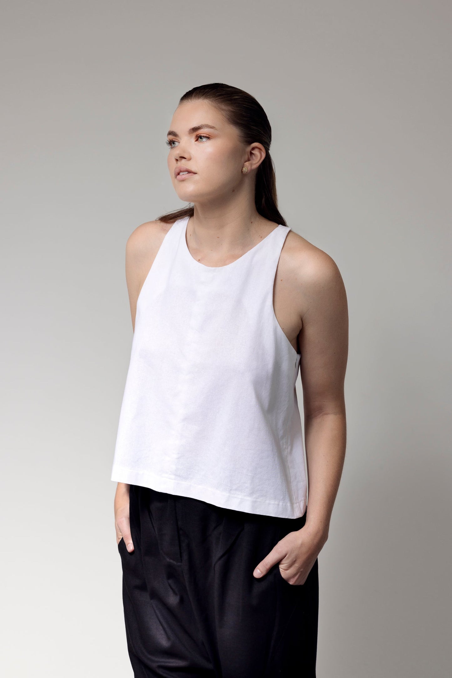 Alice Tie Back Top - VOUS Contemporary Clothing