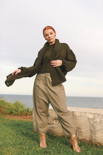 Mossy Wool Jumper - VOUS Contemporary Clothing