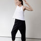 Peta Cocoon Pant-Black - VOUS Contemporary Clothing